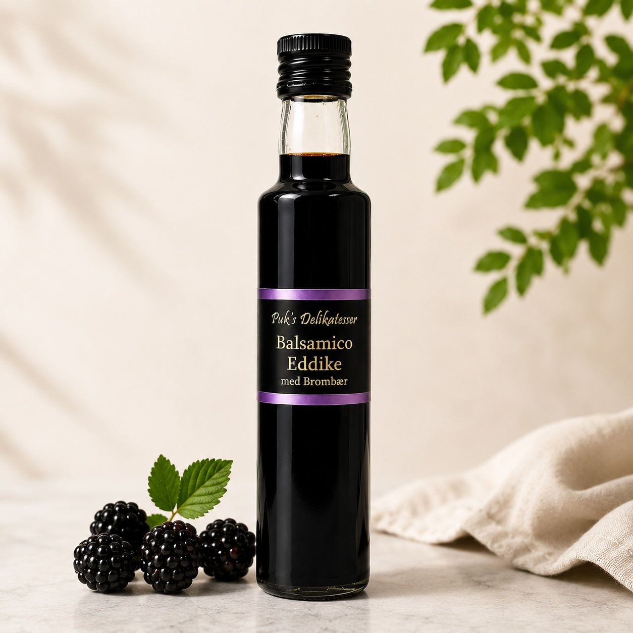 Balsamico Eddike med Brombær