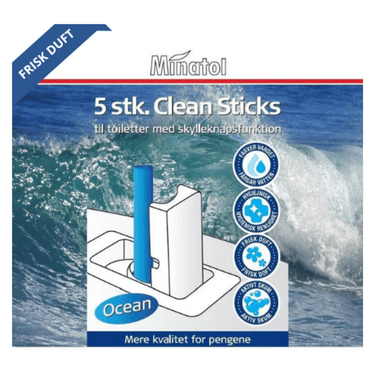 WC CLEAN STICKS OCEAN 5 STK.
