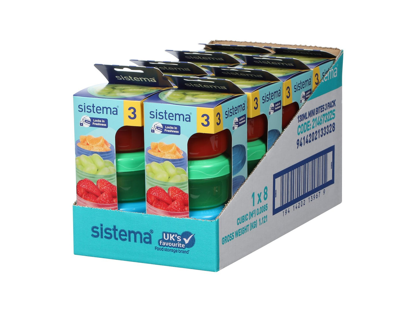 Sistema Mini Bites To Go – 3 x 130 ml