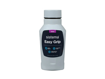 SISTEMA 500ml Easy Grip Stainless Steel Bottle