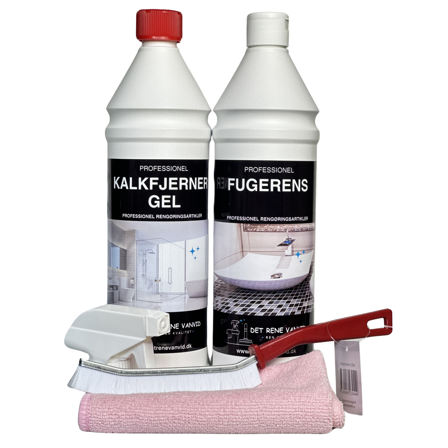 PROFESSIONEL FUGERENS- OG KALKFJERNERPAKKE 🧽✨