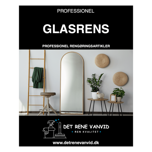 DET RENE VANVID GLASRENS- 500 ML