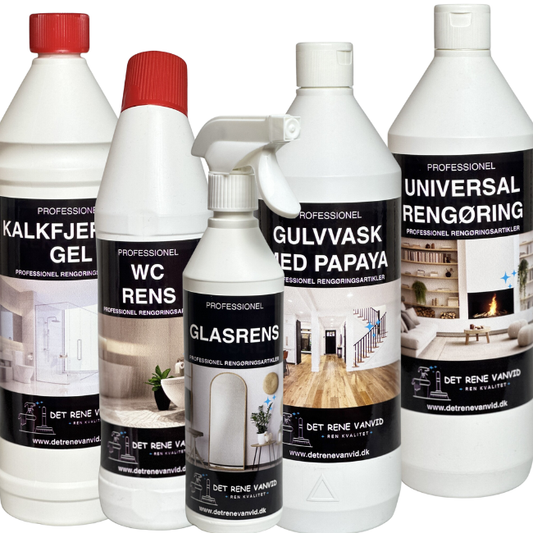 PRO RENGØRINGSPAKKE – ALT TIL ET SKINRENT HJEM! 🧽✨