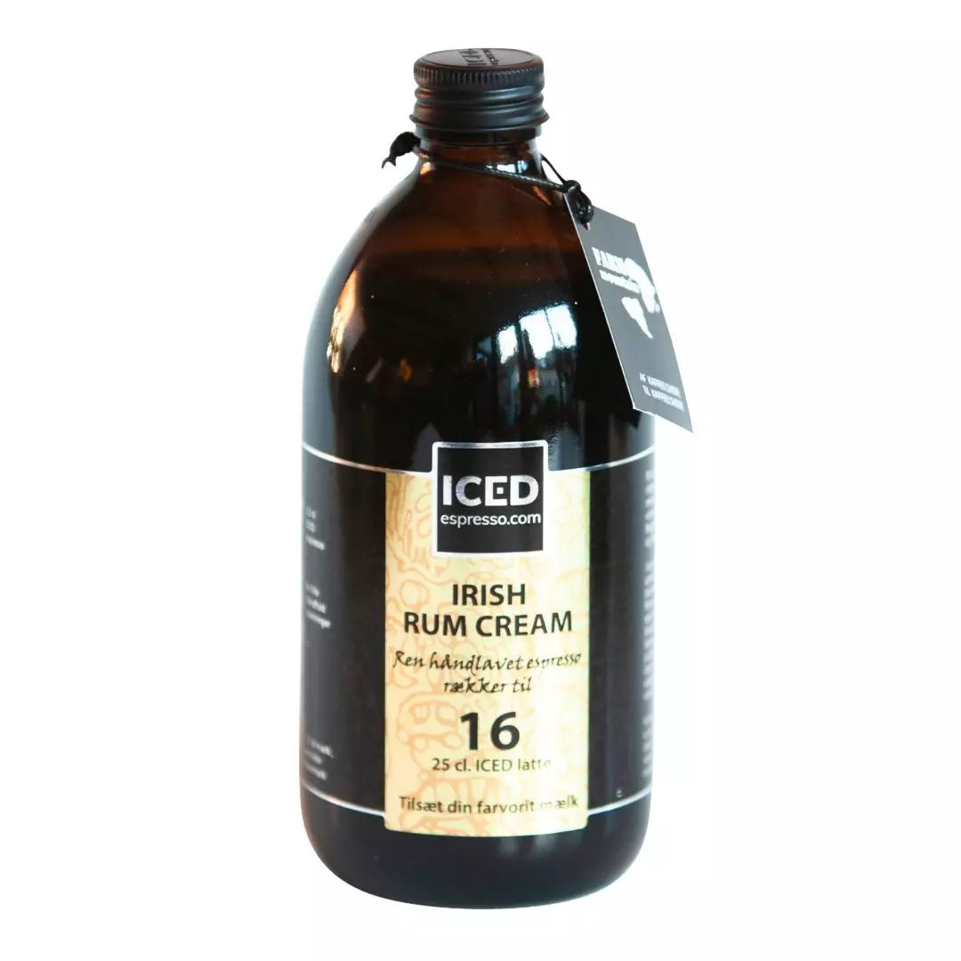 ICED Espresso Irish Rum Cream, 16 shots - - ½ liter