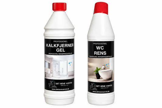 Toiletpakke mod Kalk – Kalkfjerner Gel & WC Rens