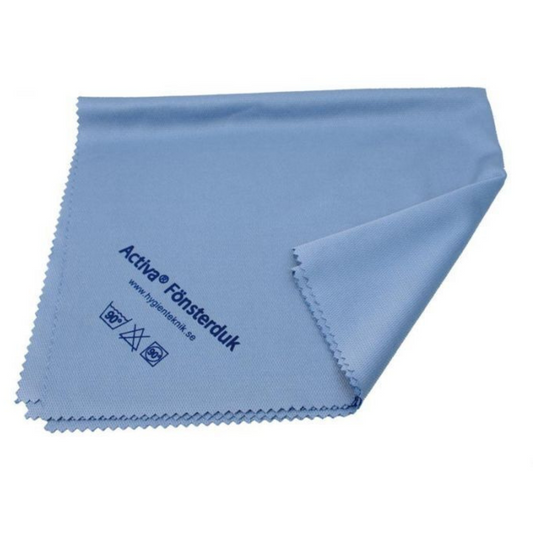 ACTIVA LUKSUS GLASKLUD 38X38 CM, BLÅ - 1 STK
