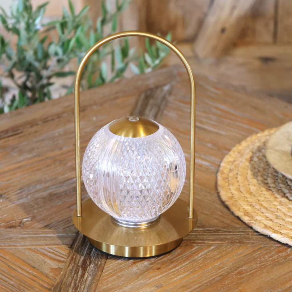 Chic Antique - Bordlampe opladelig LED