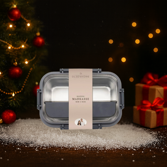 OH - Madkasse med 2 rum Grå