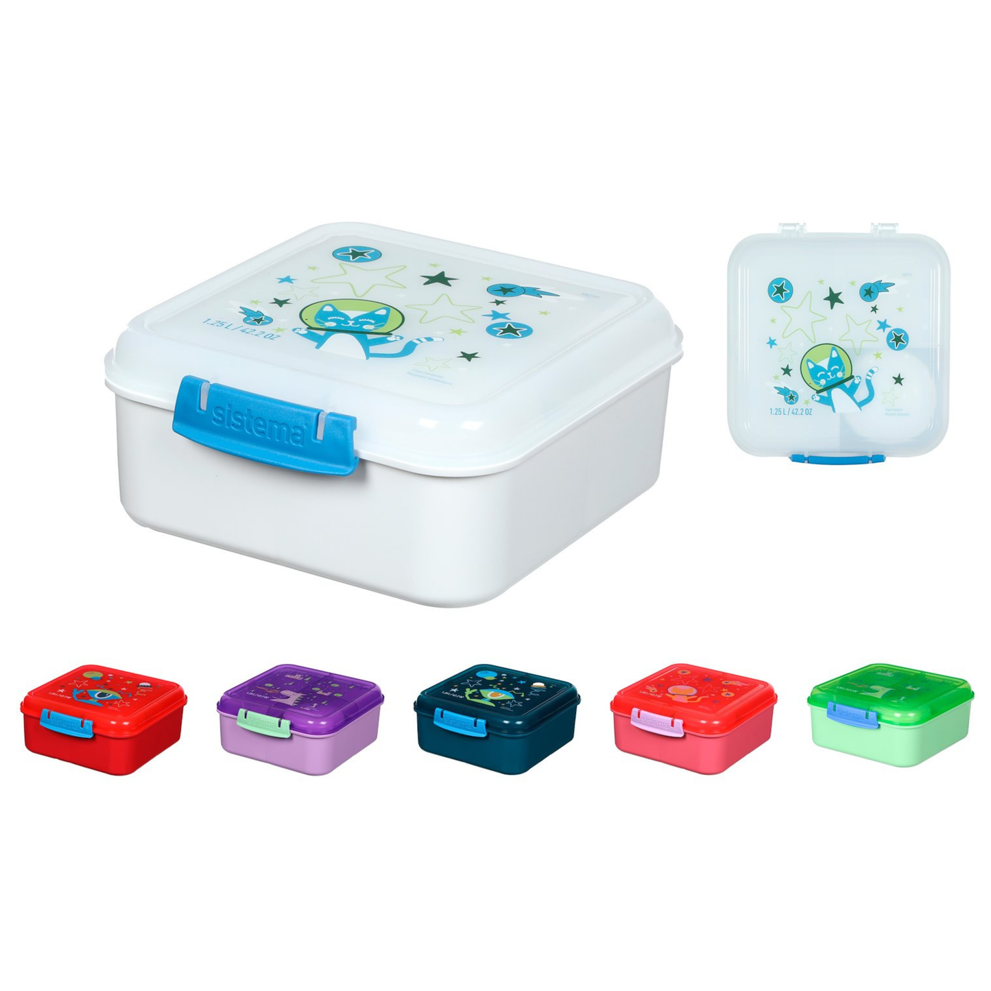 Sistema Bento Cube Kids 1,25 L – Madkasse til Børn