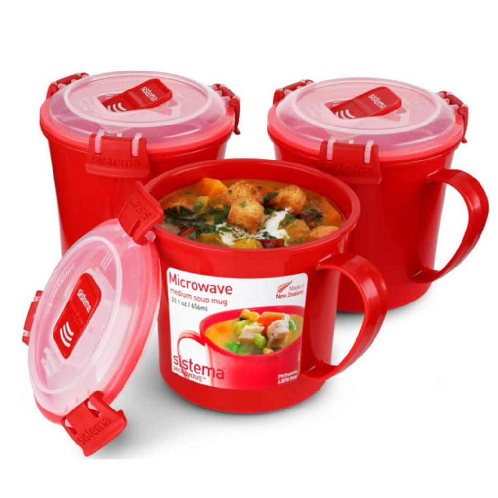Sistema Microwave Suppekop - 3 stk.