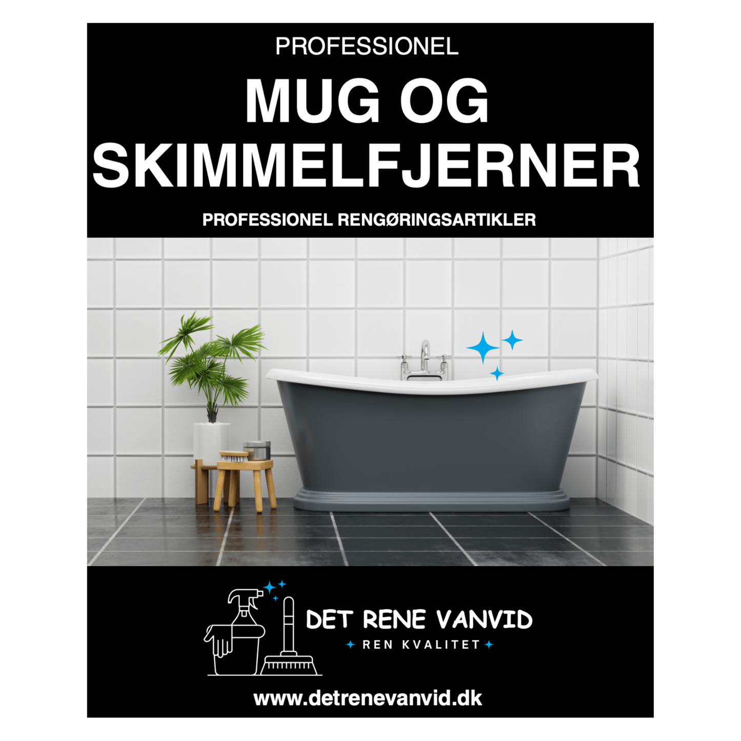 PROFESSIONEL - MUG OG SKIMMELFJERNER 500 ML