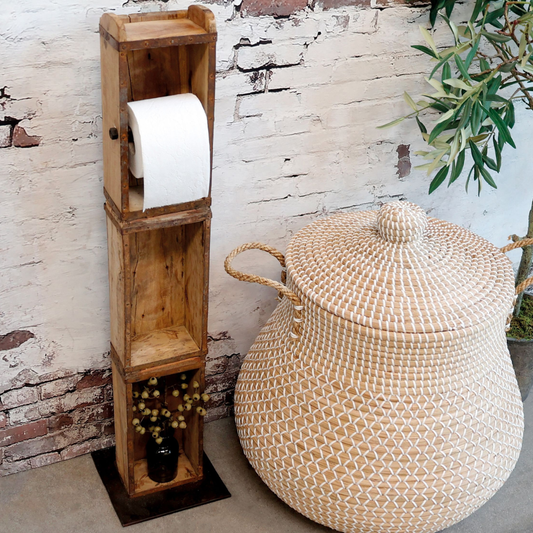 Chic Antique - Grimaud Toiletpapirholder gulv af murstensform