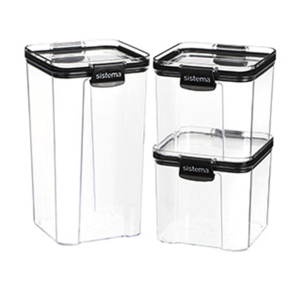 Sistema Ultra Opbevaringsbokse - 3 dele