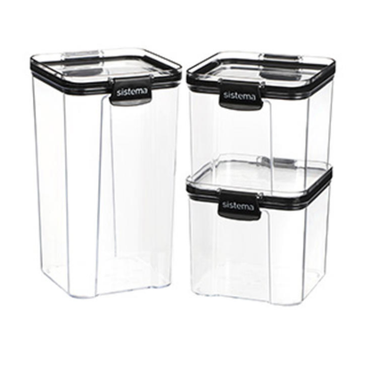 Sistema Ultra Opbevaringsbokse - 3 dele