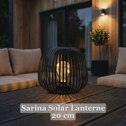 Sarina Solar Lanterne - 20 cm