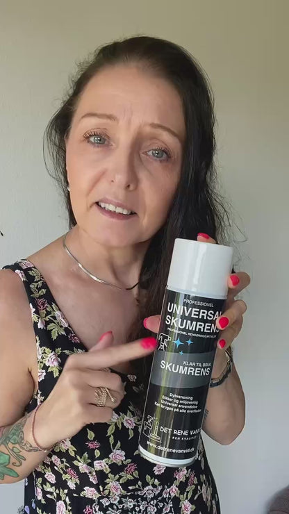 Universal Skumrens 500 ml - Effektiv skumrens der fjerner fedt, snavs, fingeraftryk og nikotin i hjem, bil og båd