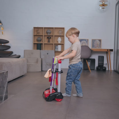 Rengøringsvogn med flere dele