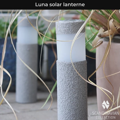 Luna solarlampe - 2 pak