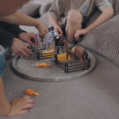 Hestegårdssæt med 8 dele