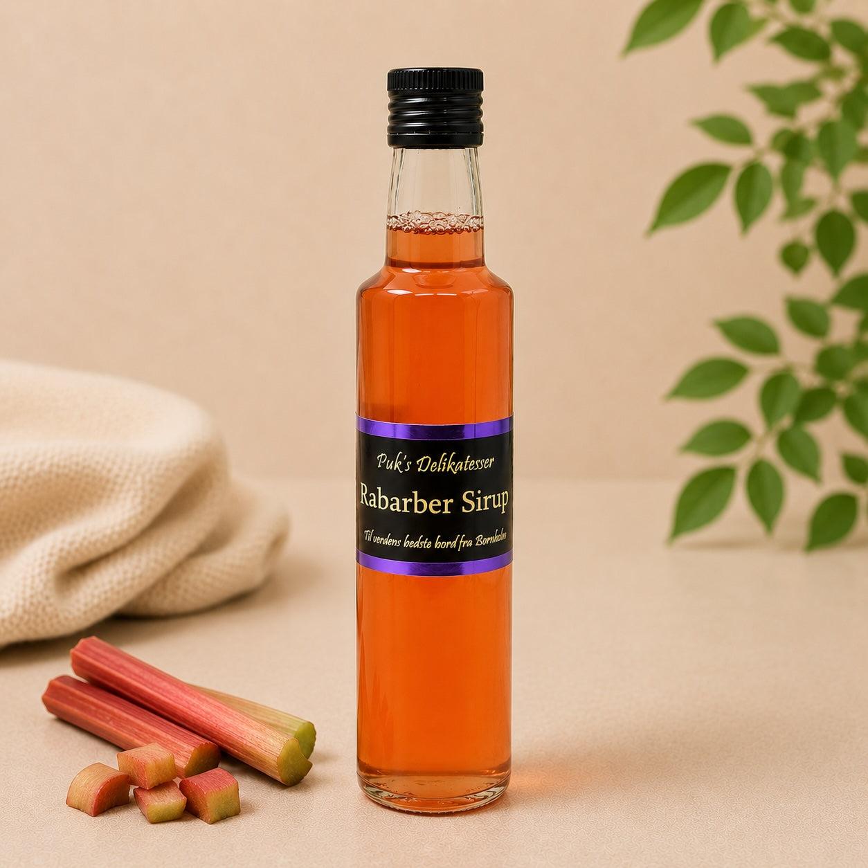 Rabarber Sirup