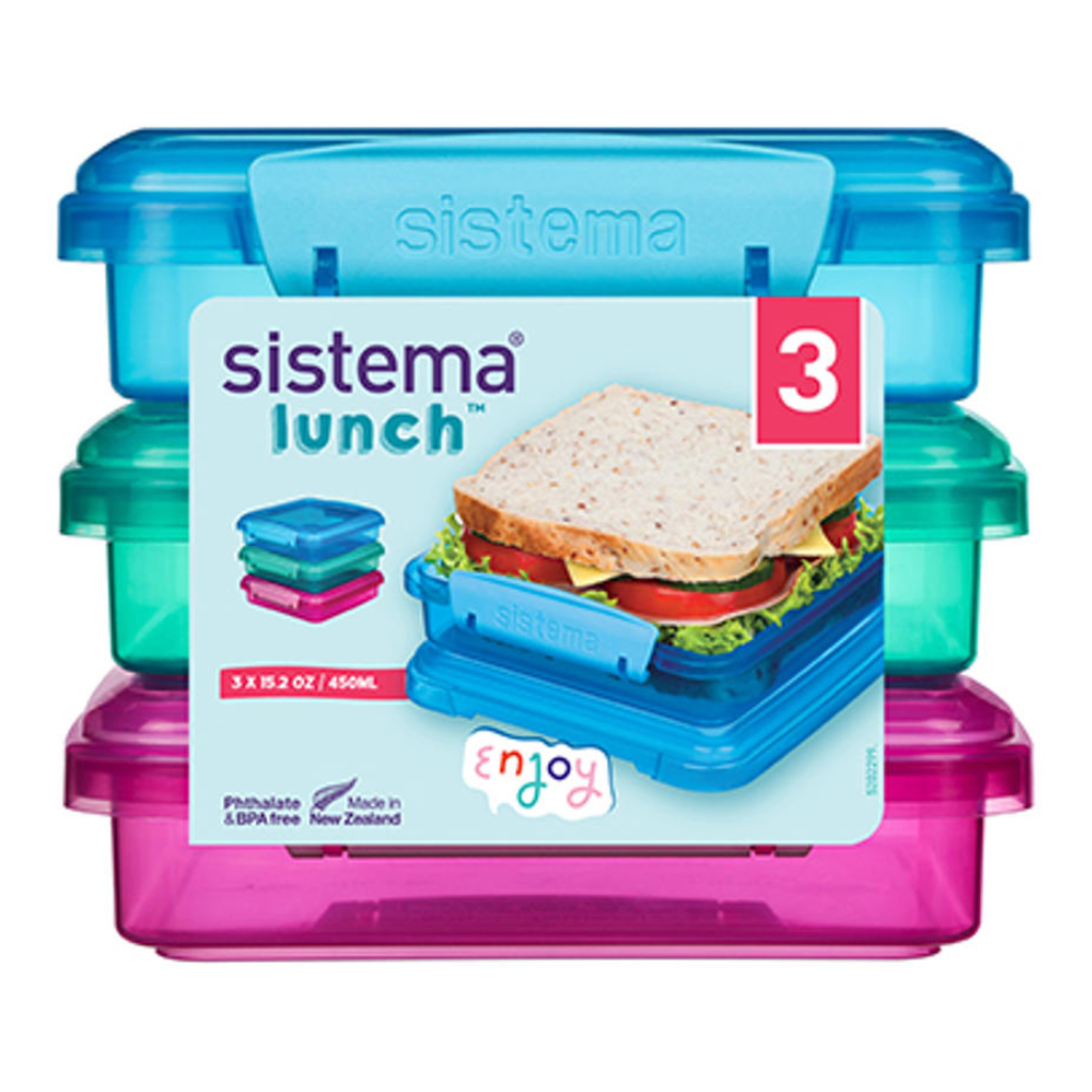 Sistema sandwichboks 3 stk.