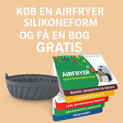 Airfryer silikoneform, rund Ø22cm