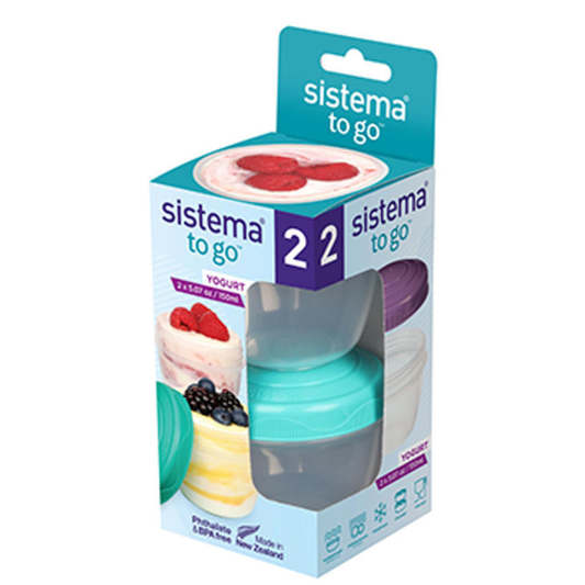 Sistema To Go Yogurtbæger 2 stk.