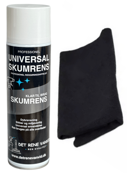 UNIVERSAL SKUMRENS + MICROFIBER KLUD