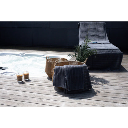 Bambus Håndklæder - 4 Pak 70X140cm + 50X70cm koksgrå