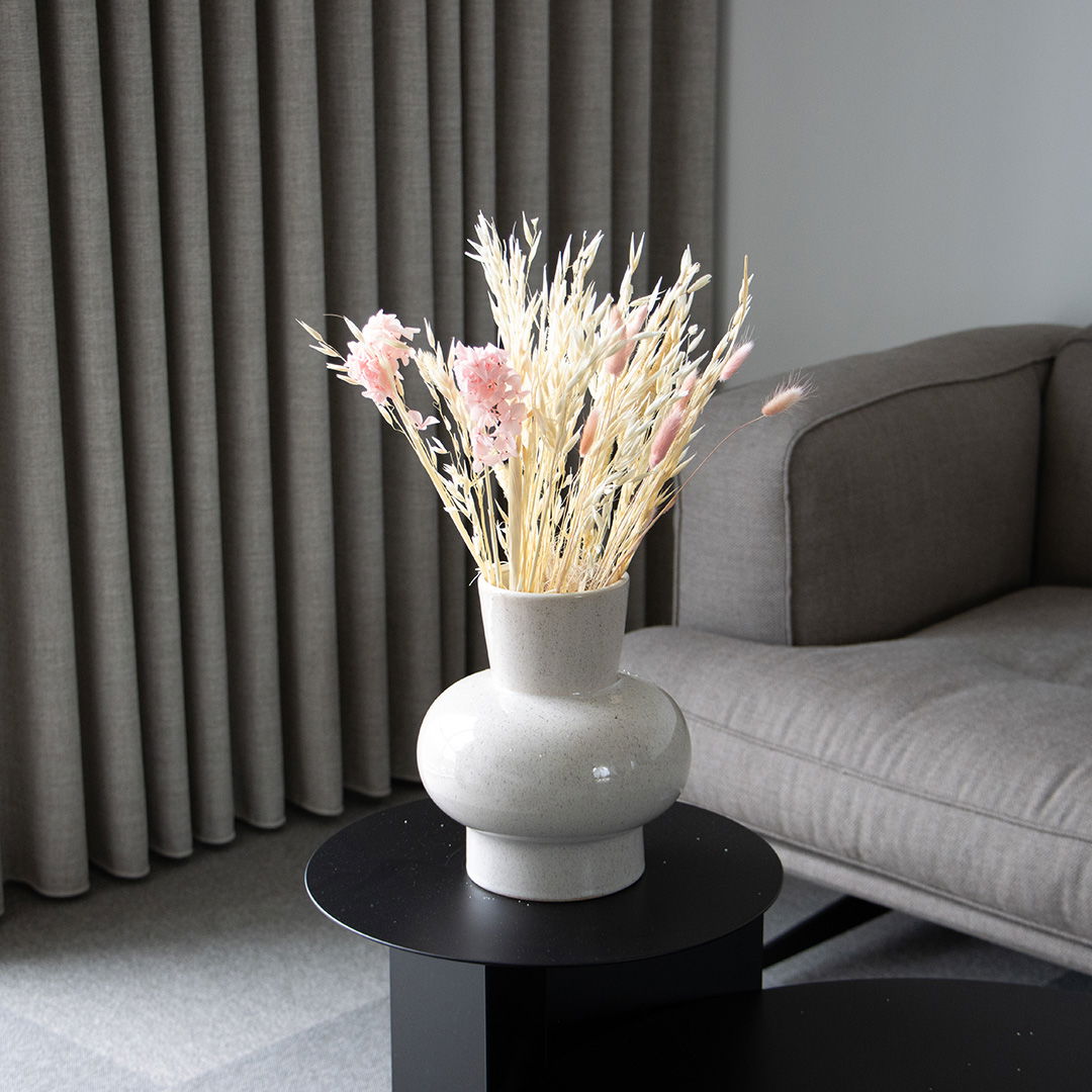 Forever Blossoms evighedsbuket i Papirpose, 50cm