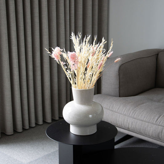 Forever Blossoms evighedsbuket i Papirpose, 50cm