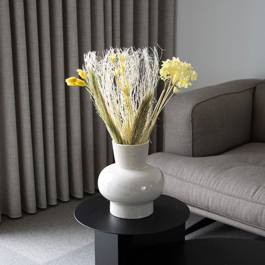 Forever Blossoms evighedsbuket i Papirpose, 50cm