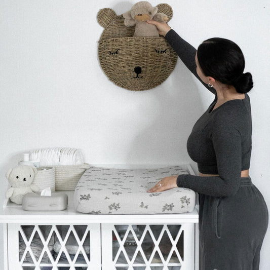 OH - Bamse børnekurv til væggen