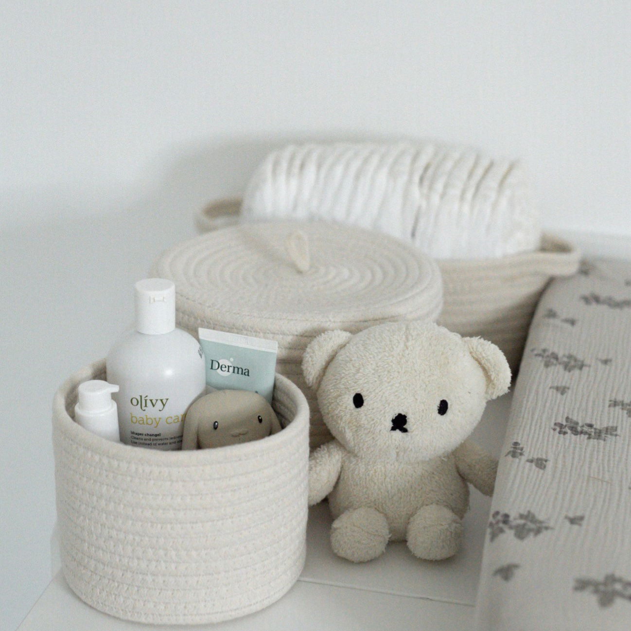 OH - Kurve med låg 2 stk, ass. beige + sand