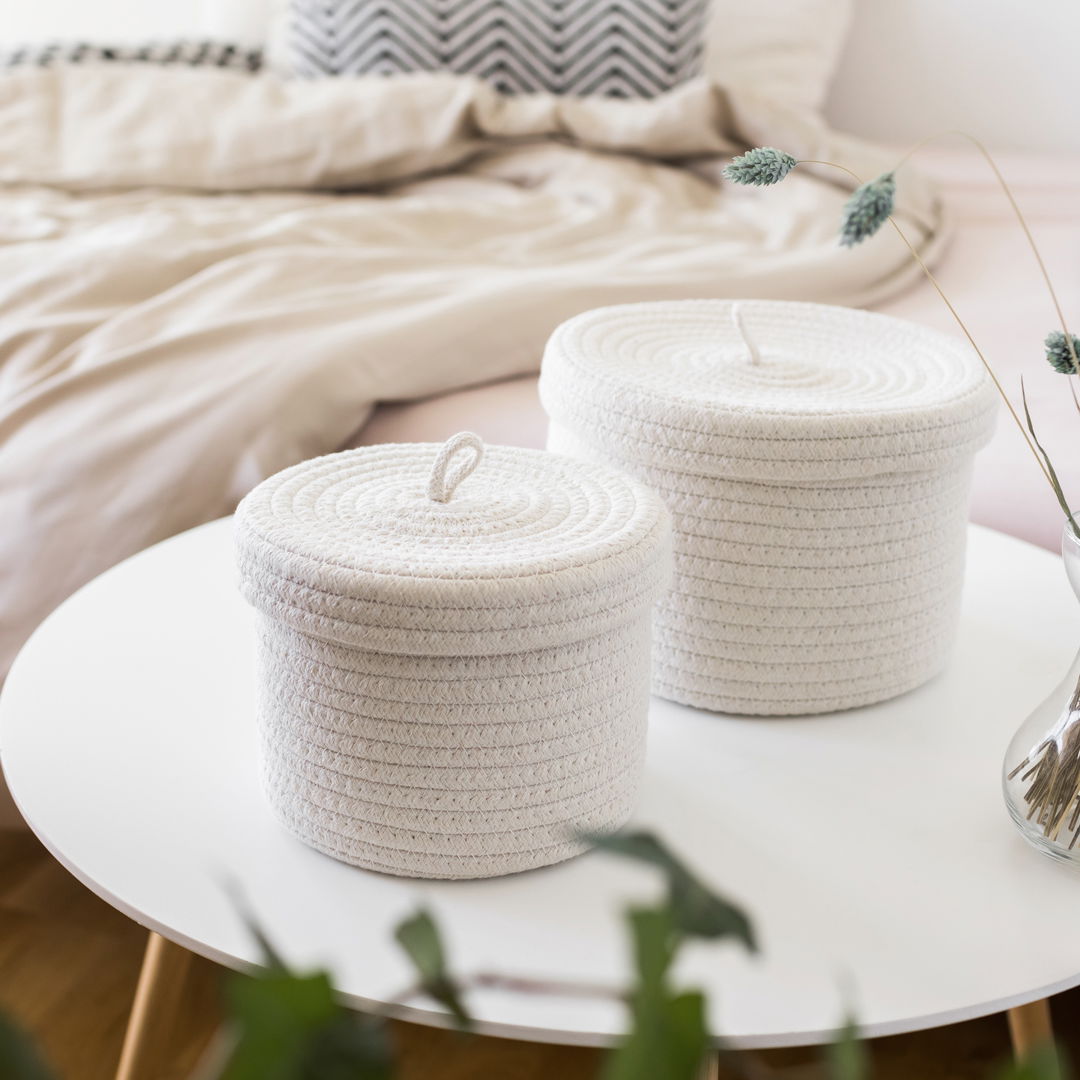 OH - Kurve med låg 2 stk, ass. beige + sand