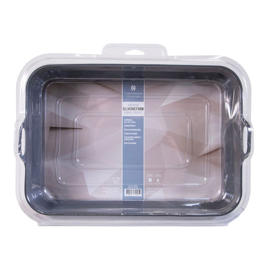 Airfryer silikoneform, dobbelt skuffe 33*23*6.8cm