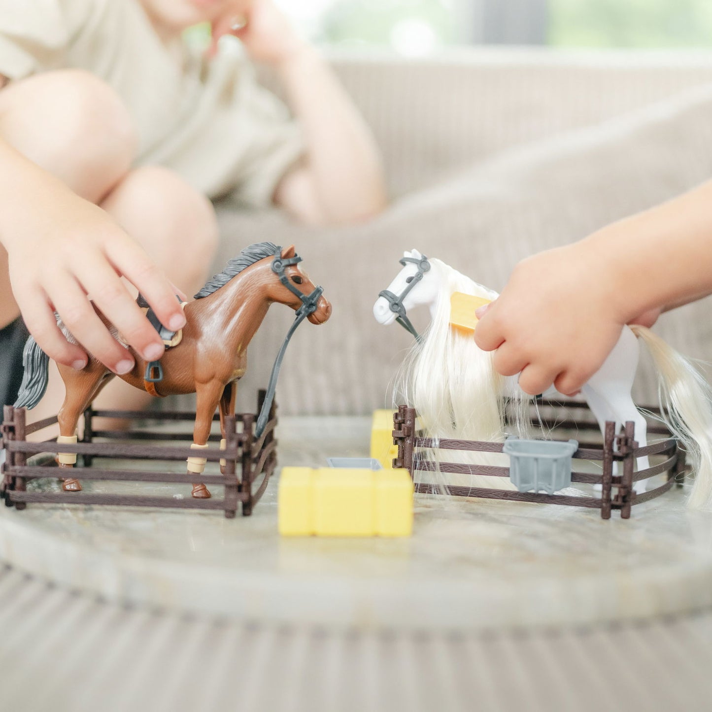 Hestegårdssæt med 8 dele