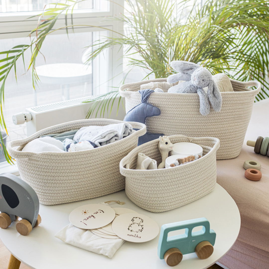 OH - Kurve 3 stk, ass. beige + sand