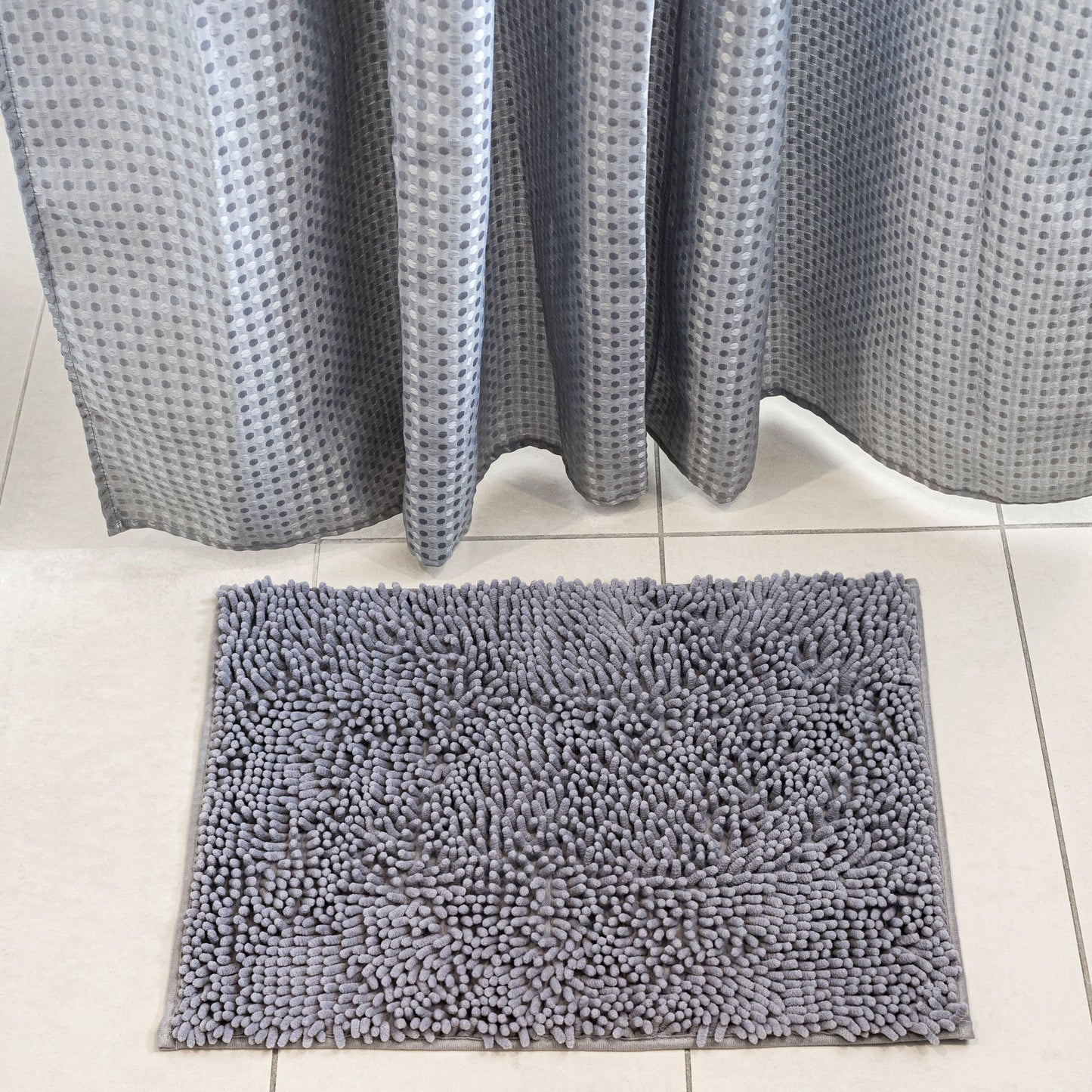 Badeforhæng + bademåtte