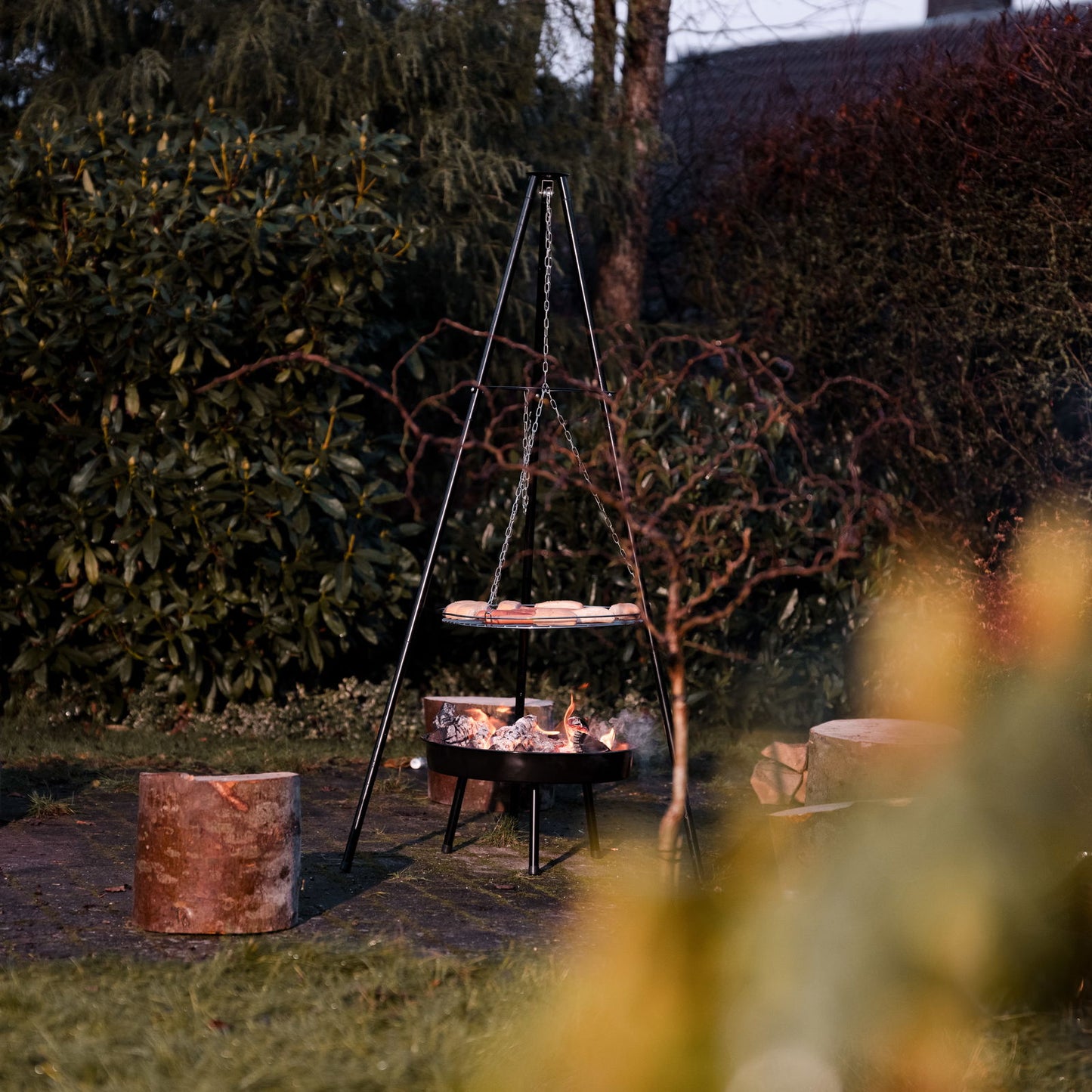 Bålsted tripod, Ø49cm