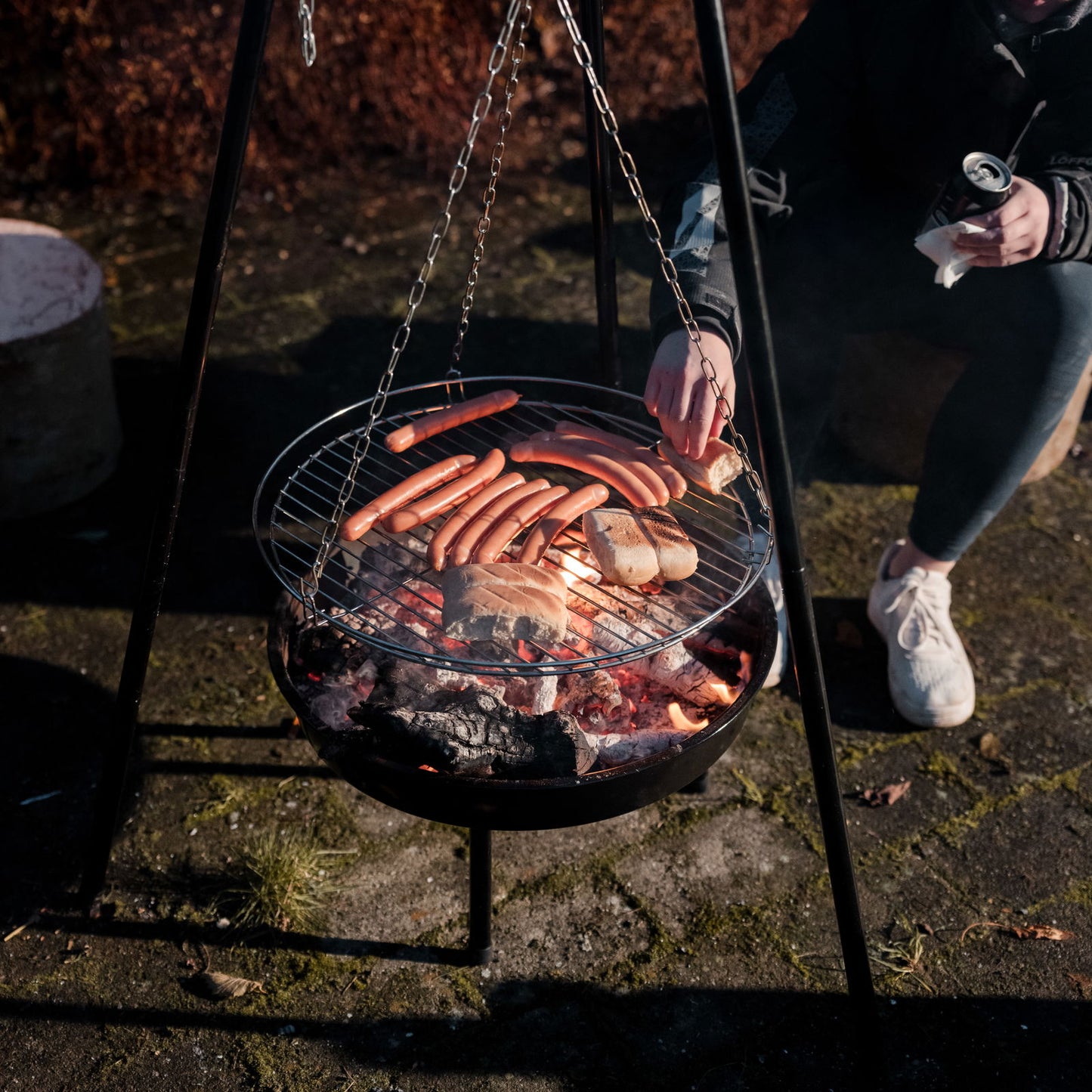 Bålsted tripod, Ø49cm