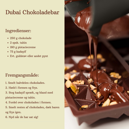DIY Dubai Chokoladeform