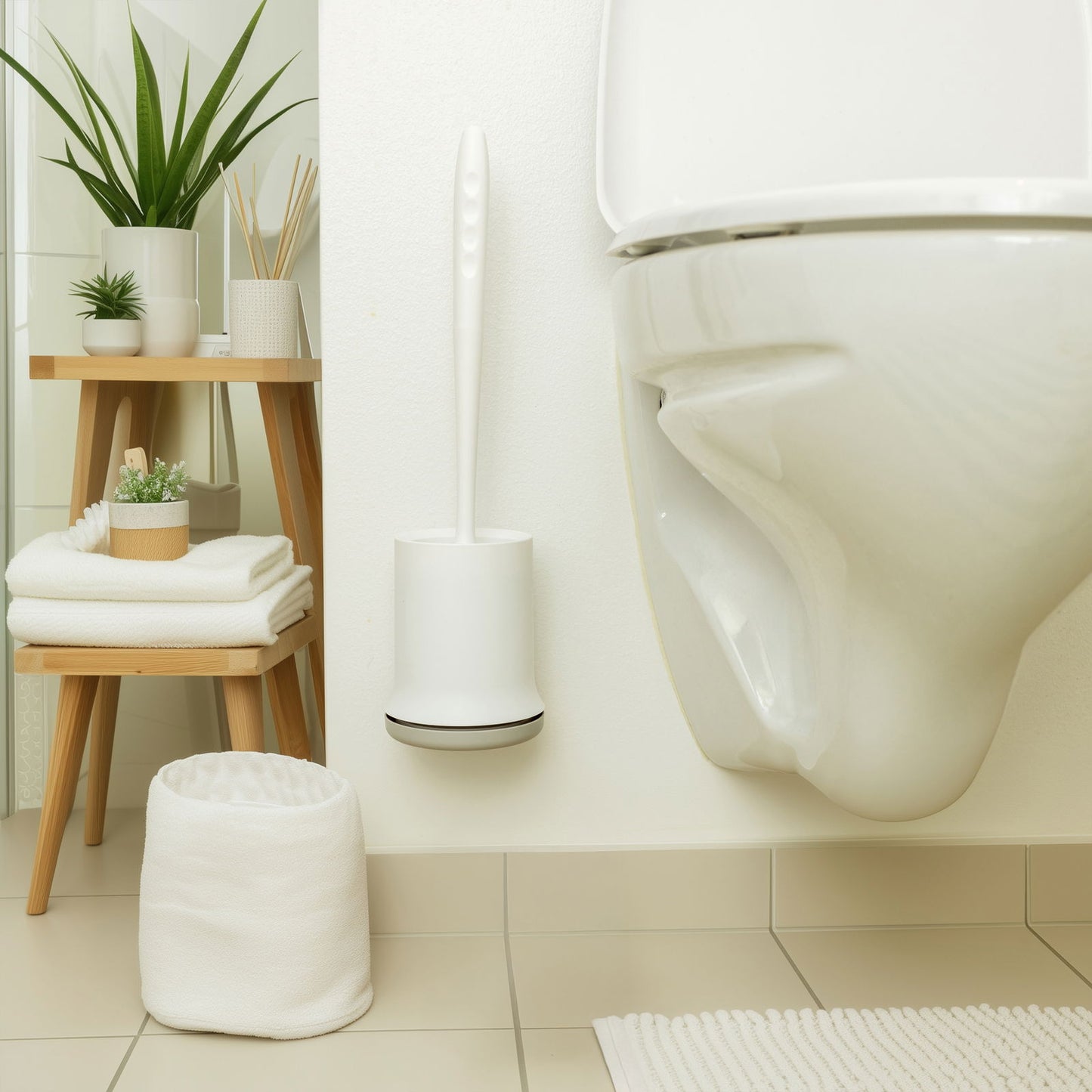 Silikone toiletbørste