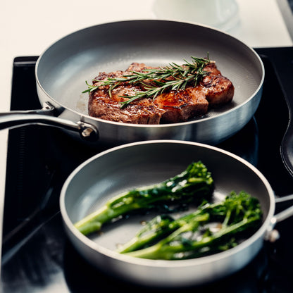 Titanium - Stegepande sæt Ø20+26cm