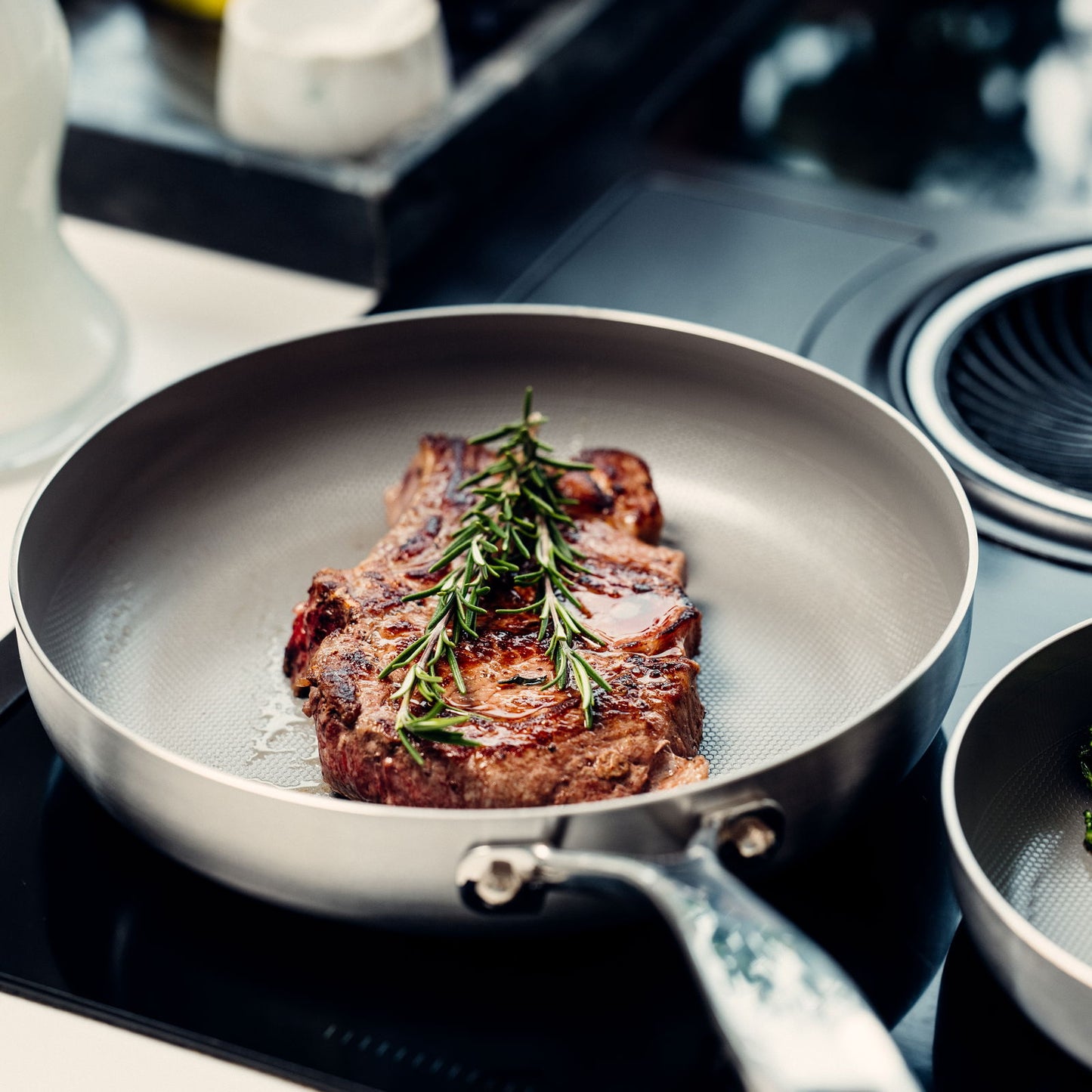 Titanium - Stegepande sæt Ø20+26cm