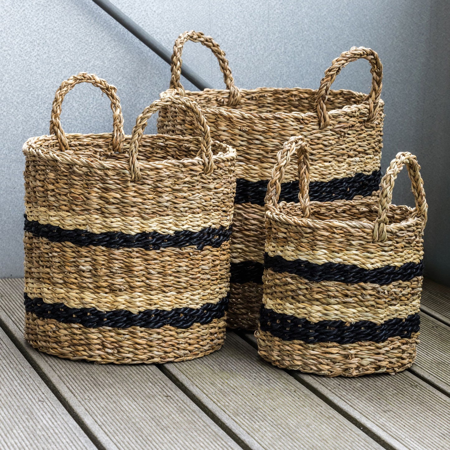 Nordis - Kurve i søgræs m. striber Ø30, Ø26, Ø20 - 3 stk