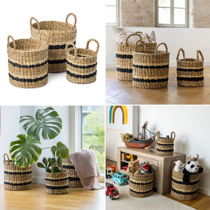 Nordis - Kurve i søgræs m. striber Ø30, Ø26, Ø20 - 3 stk