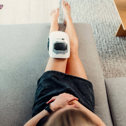 Knæmassage - Varmende massageapparat der lindrer ømme knæ og stive led
