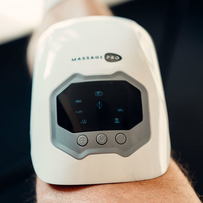 Knæmassage - Varmende massageapparat der lindrer ømme knæ og stive led