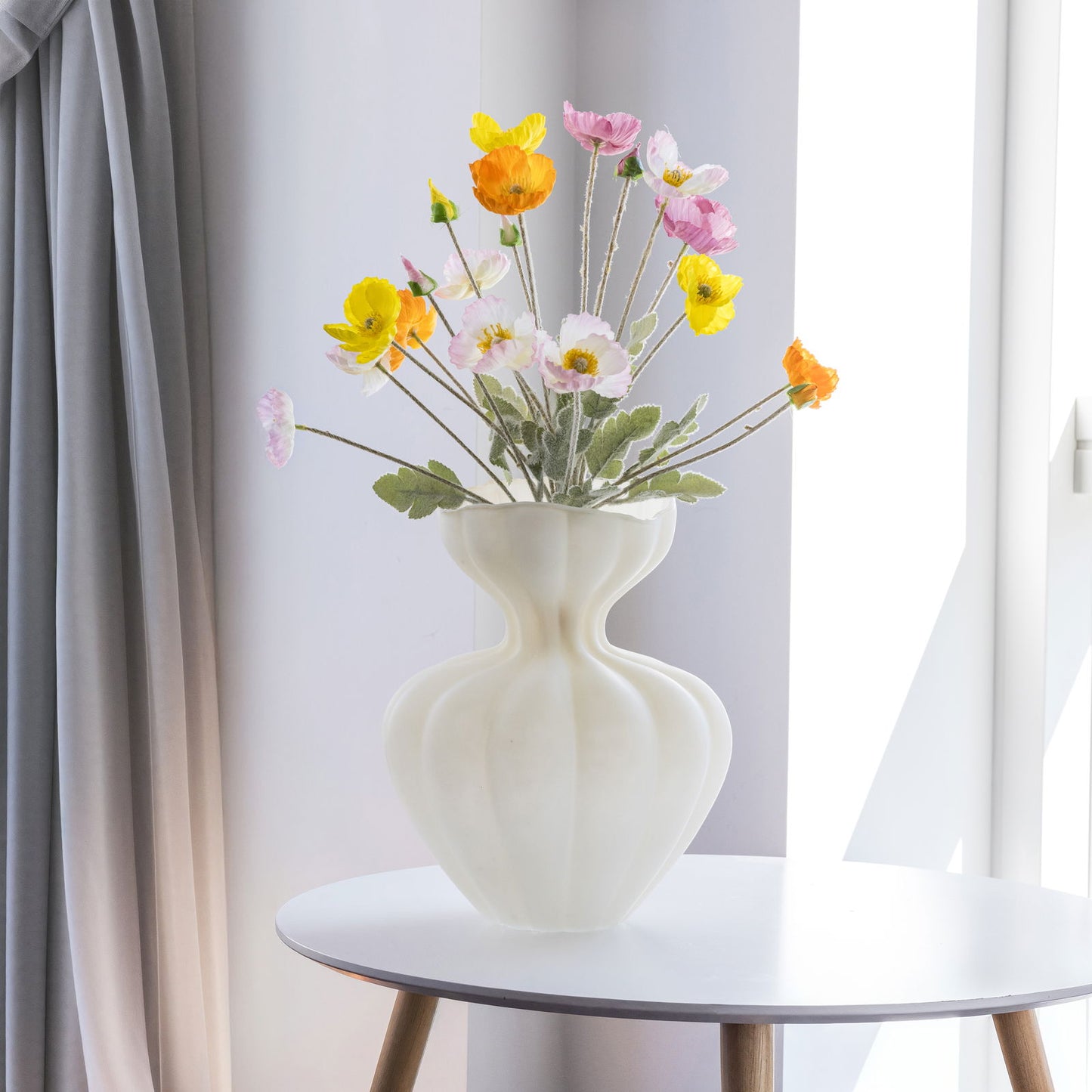 Siena vase 32cm - Cream